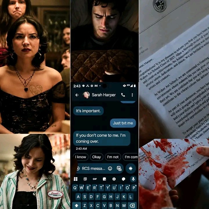 David_Da_Boss's tweet photo. What if Sarah used the One Wish Willow too? #Obsession 

I found three disturbing clues that might support this theory.

1. Sarah's acceptance letter starts to blur.
When #Bear opens Sarah's acceptance letter, the words begin to fade. What if that's because Sarah was already dead? If the Wish Willow's magic weakens after the wish-maker dies, the letter disappearing could be a sign that the wish was losing its power.

It's also strange that Sarah received her acceptance letter in the middle of the night. No delivery service would realistically deliver a letter at 2 a.m. If she wished for immediate acceptance, however, it would make sense.

2. Sarah's connection to the crystal shop.
Sarah's tattoos, clothing, and necklace all match the aesthetic of the crystal shop. It could suggest she was a regular customer and may have discovered the One Wish Willow before Bear did.

The film even shows the Wish Willows displayed prominently near the entrance, implying they were popular items.

3. She may have figured out the truth.
Nikki references a willow branch while reciting her poem at Ian's house. If Sarah connected #Nikki's increasingly strange behavior to the One Wish Willow, she may have realized what had happened.

That could explain why she urgently asked Bear to meet her at 2:43 a.m. It was an odd request, especially since Bear was already living with Nikki. Maybe Sarah wasn't calling him for a casual conversation—maybe she had discovered the truth and wanted to warn him before it was too late.

Unfortunately, she may have underestimated how dangerous the situation had become.

It's just a theory, but it's an interesting one.

Do you think #Sarah also used the One Wish Willow, or am I reading too much into these details?
