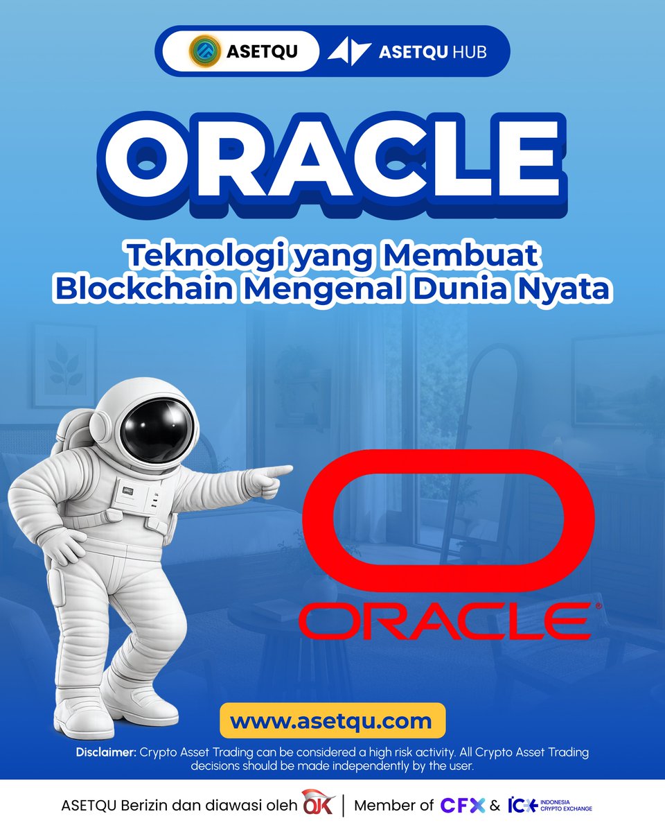 asetquu's tweet photo. Halo Asetra! 👋

Blockchain dikenal memiliki sistem yang aman dan transparan, tetapi secara alami tidak dapat mengakses informasi di luar jaringannya. https://t.co/nNszrSDeJF
