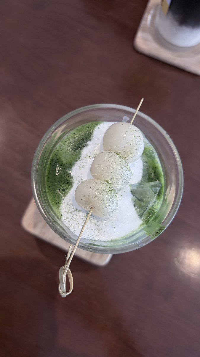 louveeir's tweet photo. matcha around the corner 😁 https://t.co/tRAKXAwJii