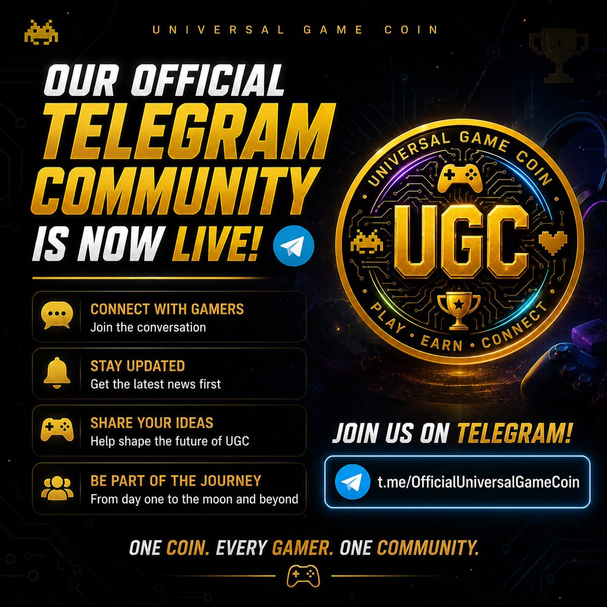 @Official Universal Game Coin tweet media