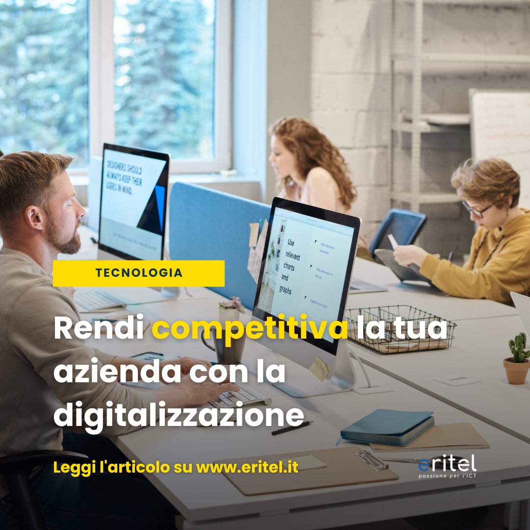 EritelUC's tweet photo. Entro il 2026 il mercato #ICT #business italiano supererà i 46 miliardi di euro, con una crescita annua del 4,5%: il vero rischio non è investire, ma restare fermi.
https://t.co/6s1egMzwFo https://t.co/YzHb1SGqNh
