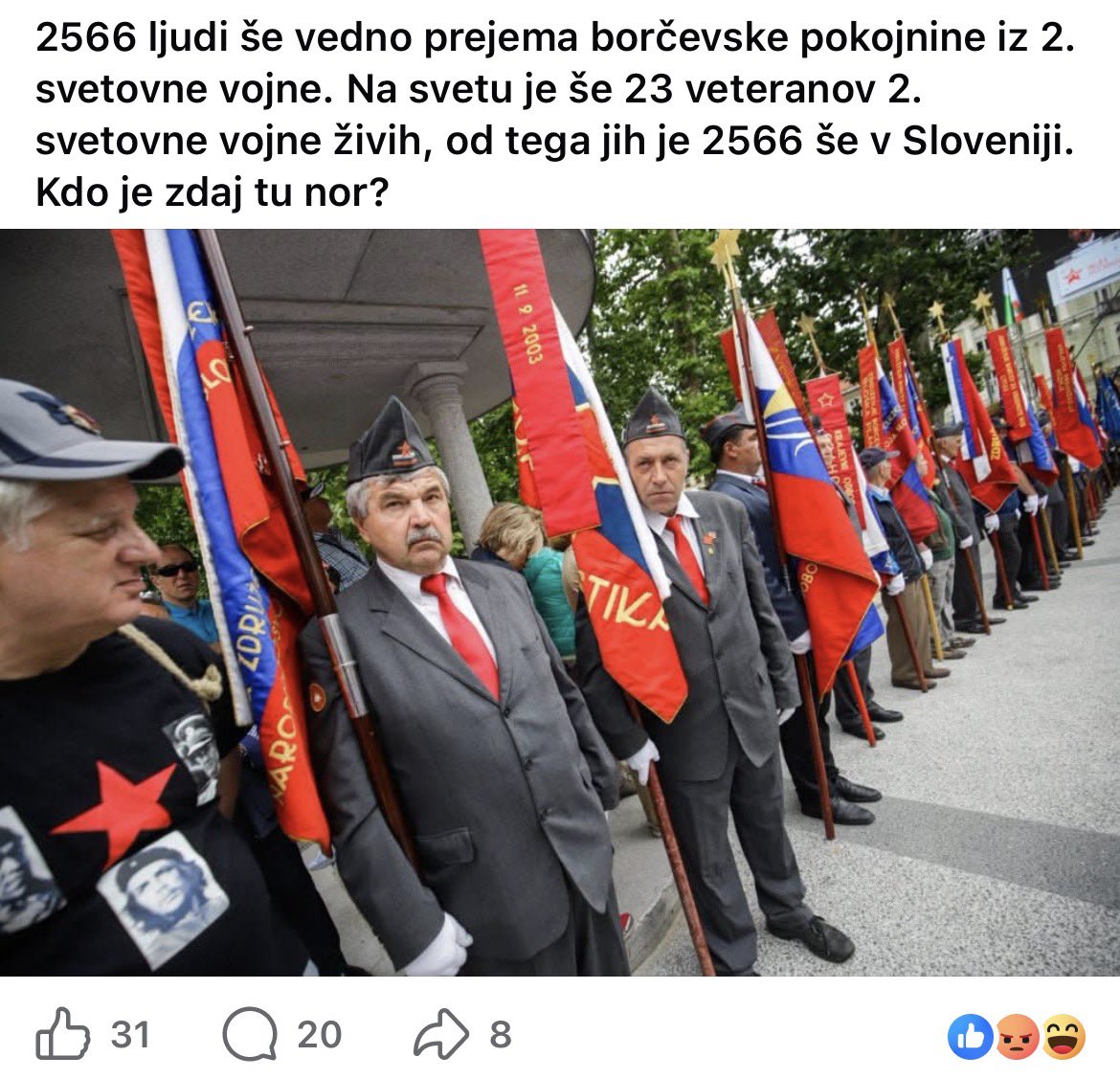 Identitarizem's tweet photo. 🤣 Slovenija, narod junakov druge svetovne vojne 🤣 https://t.co/Ecu3Y9e5Ek