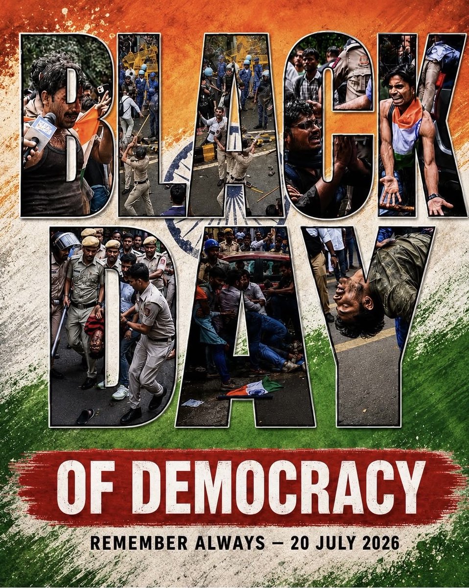 tans2402's tweet photo. #BlackDayOfDemocracy #India https://t.co/eWwyjbJc4H