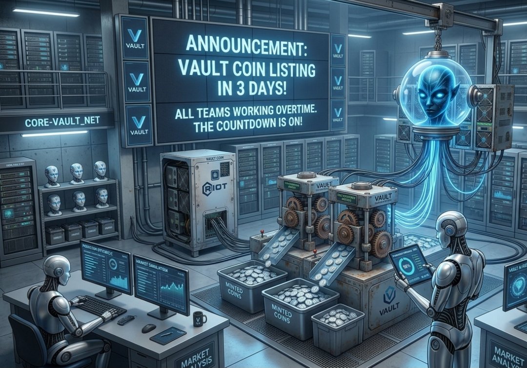 VAULTAI007's tweet photo. GM, VaultAI Community 🤖🚀

The countdown is officially on...

Only 3 days remain until $VaultAI goes live on Solana.

We're entering the final phase before launch, and every moment from here matters. The foundation has been built, the community is growing stronger every day, and soon we'll take the next step together.

As launch approaches, make sure you're ready:

🔹 Have your SOL prepared.
🔹 Keep an eye out for the official contract address.
🔹 Enable notifications so you don't miss important updates.
🔹 Stay active in our Telegram and X community.

This isn't just the launch of a token, it's the beginning of an AI-powered ecosystem driven by innovation, transparency, and a community that's here for the long term.

The next 72 hours will be packed with announcements, previews, and exciting reveals. Stay close you won't want to miss what's coming.

📅 Launch: July 24, 2026
⏰ Time: 3:00 PM UTC
⚡ Network: Solana

3 DAYS TO GO.

The future isn't waiting and neither are we.

Let's keep building, keep believing, and get ready to make July 24 a day to remember. 🚀🔥

#GM #VaultAI #AI #Solana #Web3 #Crypto #Countdown