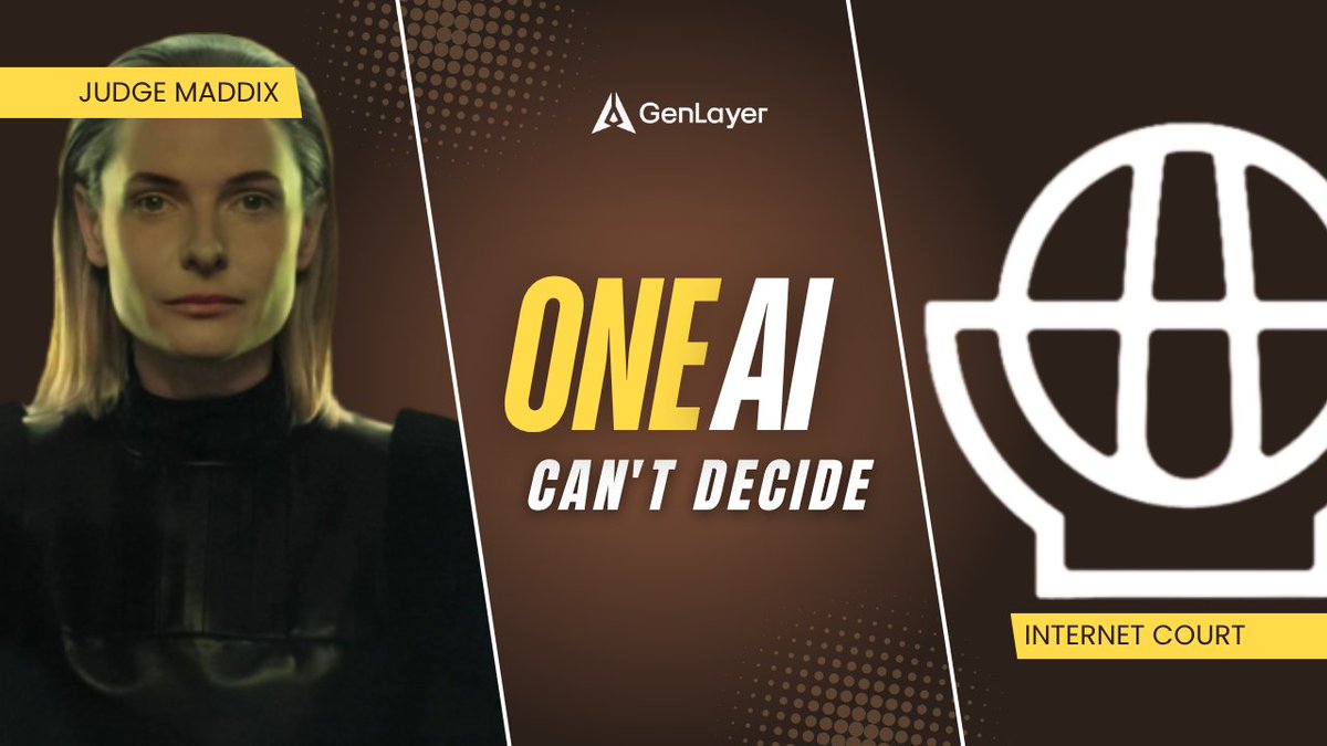 PixelUnderdog's tweet photo. Mercy (2026) futuring Chris Pratt and AI judge.
A single AI judge, gives him just 90 minutes to prove his innocence.
Lose the case? Execution.
It raises a fascinating question:
What if one AI had the final say?
Thankfully, that's not how the real world is being built. https://t.co/8AgCPmvLTn