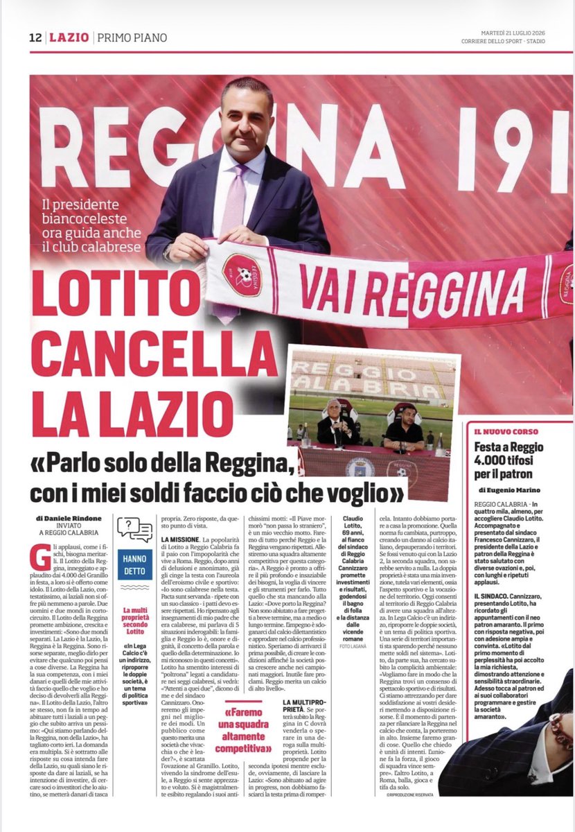 S.S. Lazio World tweet media