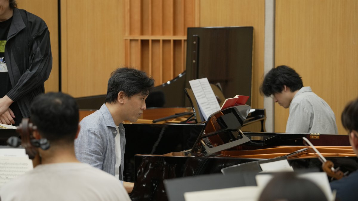 youngbin013's tweet photo. (kbssymphonyorchestra IG)
https://t.co/iVS2Ps8PEe
 [KBS교향악단 | 리허설 스케치]

🎼 [인:우리컬처] KBS교향악단 70th 특별연주회 | 손민수·임윤찬(7.22)

📅2026.07.22.(수) 20시 롯데콘서트홀 https://t.co/YN2siD8OeY