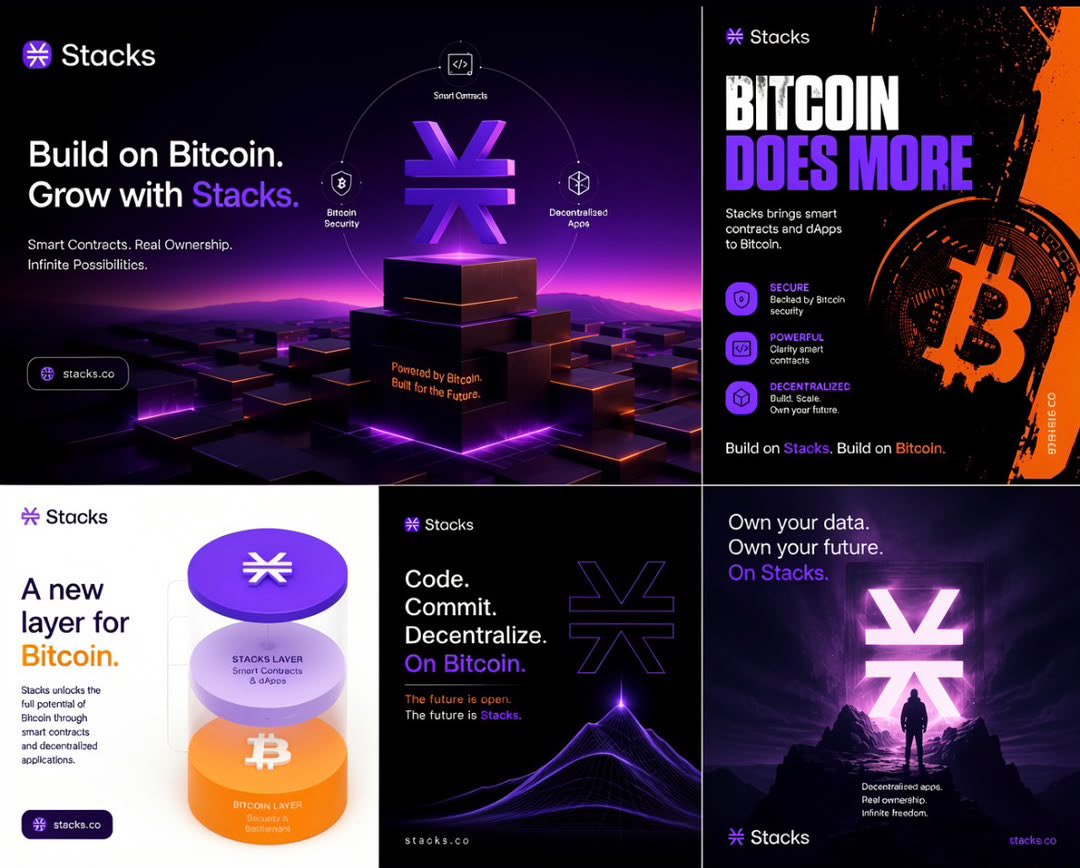 savageonstacks's tweet photo. Great design doesn’t just catch attention.. it communicates vision.
In the Stacks ecosystem, every graphic is an opportunity to make Bitcoin innovation easier to understand and impossible to ignore.🧑‍💻 @Stacks https://t.co/9uKOwnUmpm