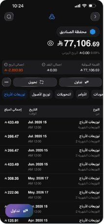 aysemkadioglu's tweet photo. آخر شهرين ارتفعت التوزيعات عندي صار يجيني تقريبا ٧٠٠ ريال https://t.co/n9PHK7cOu7