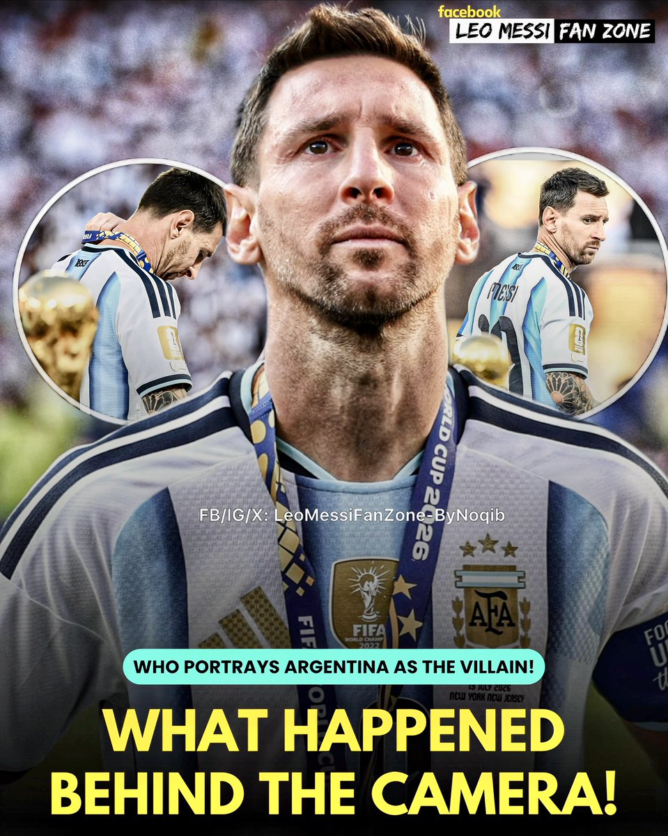 LeoMessiFanZone's tweet photo. ✅ Argentina scored the most goals till the semi final of this World Cup. Total 19 goals! 🔥

Surprisingly they had 00 shots on target in the final after playing 120 minutes! 😳

✅ Argentina did 25 fouls and Spain did 21 fouls.

Surprisingly Argentina received 1 red card & 4 yellow. Spain didn’t receive any card! 😱😳

✅ Lisandro Martinez is the most determined player in the team who usually continues playing while bleeding in ordinary matches! 🤯👏

Surprisingly he got injured in the World Cup final without any major contract from an opponent. He subbed off at 44th minute! 😳

✅ Argentina lost their two of the best CB at 70th minute as Romero also got injured! 

Surprisingly this is the first time we have seen this in the recent years in Argentina team! 😳

✅ Lautaro Martinez scored the match winning goal in semi finals vs England! 

Surprisingly he was not seen even on the screen in the final vs Spain let alone playing some minutes! 

✅ As of now, some of the players have still not returned to Argentina after the final! 

✅ Finally Messi wasn’t awarded the Golden Ball! By what statistical measure did Rodri deserve it over Messi! No one knows! 😳

All things considered, I have to say something happened here, just like what happened in the era of Maradona in 1990. 

The Brazilian FIFA president back then simply snatched the World Cup away from Maradona. Maradona cried and said that Havelange (the then FIFA president) had taken the World Cup away from him. 💔

Today, FIFA president Infantino has perhaps done the exact same thing. ✅

Since false narratives like 'Messi, FIFA boy, rigged' were spreading throughout the entire World Cup, maybe they did this so that FIFA's image wouldn't be tarnished and the billion dollar business across Europe wouldn't be ruined. 😮🥶

I don't know what the truth is here, but sooner or later it will come to light. Until then, we wait....🥹🥲