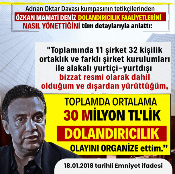 aryaaerdem's tweet photo. @pusholder 30 Milyon TL'lik Dolandırıcılık olayını organize eden adam neden dışarıda?? https://t.co/RxBOTp1tBM