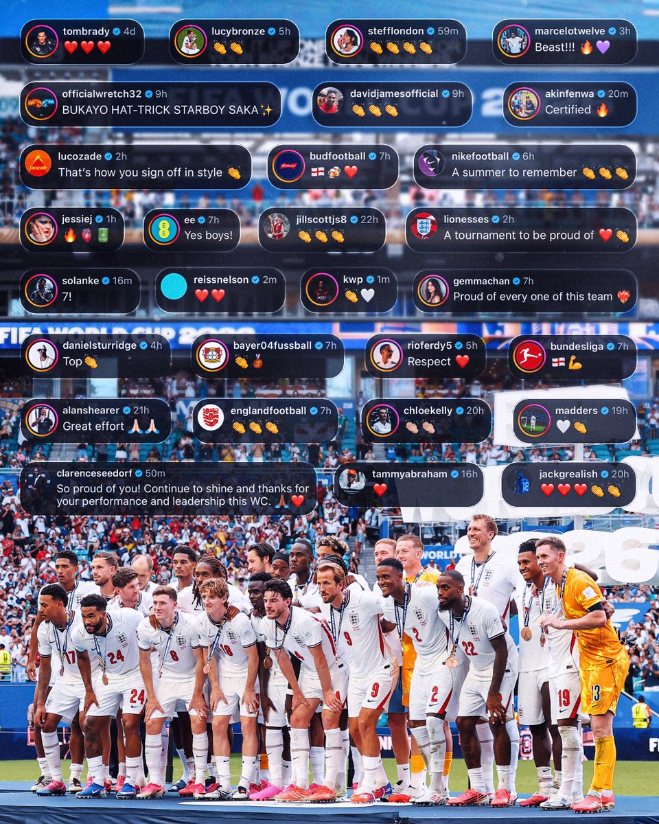 England's tweet photo. Together, every step of the way ❤️ https://t.co/tex2fPdbMq