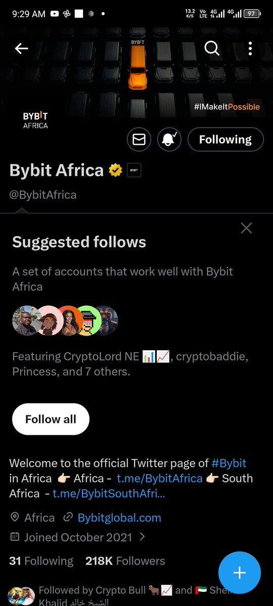 _dollarbill100's tweet photo. @Bybit_Official @BybitAfrica All Done... ✅
@Mr_X_Neon, @aether_x_alpha, @ivygambles

Thanks!. @BybitAfrica https://t.co/OewHrrZIYu