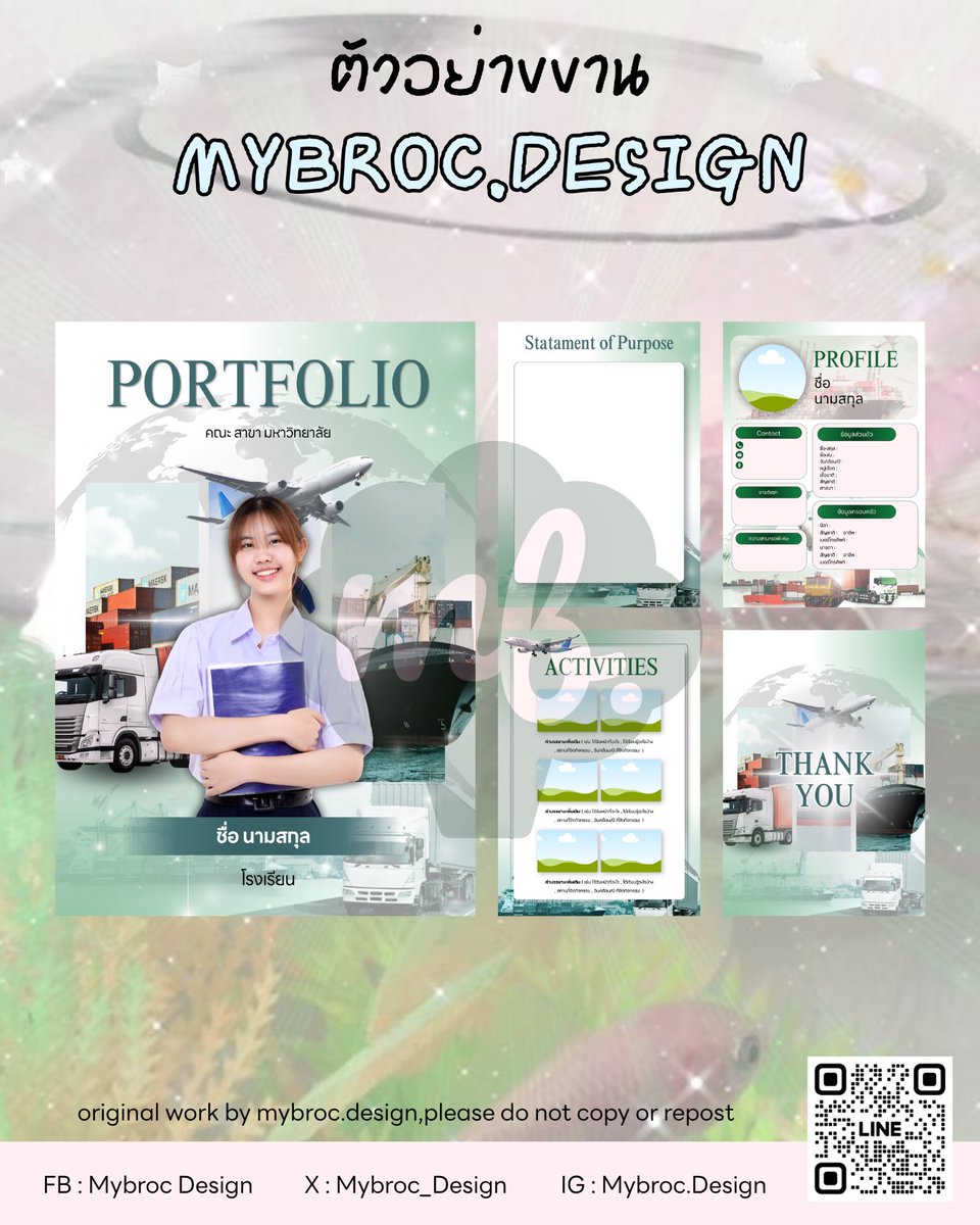 Mybrocdesign2's tweet photo. 🏡Preview Portfolio
ใครชอบแนวไหน สไตล์อะไร ทักมาคุยกันก่อนได้ค่า ร้านเราพร้อมรับทำ💻

💌ติดต่อสอบถาม จองคิว จ้างงาน
ลิงค์ไลน์ที่ Bio เลยค่า

#รับทำพอร์ต #dek70 #รับทำการบ้าน #รับทำPortfolio https://t.co/1CPTMLOdZU