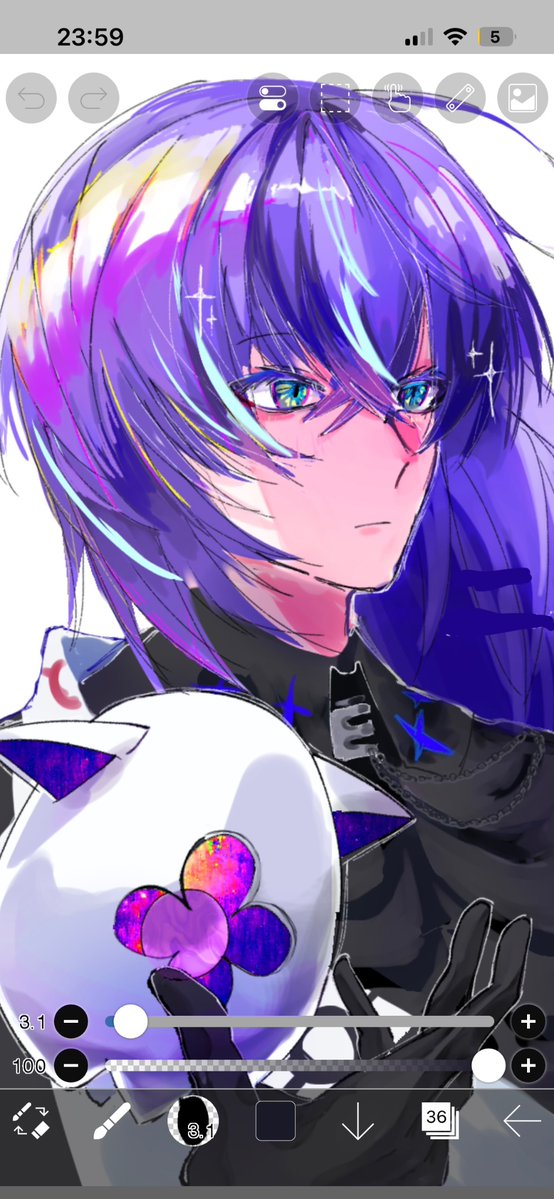 p5teMvO7yq97487's tweet photo. 友にあげた星導 https://t.co/jzRZiCDj2r
