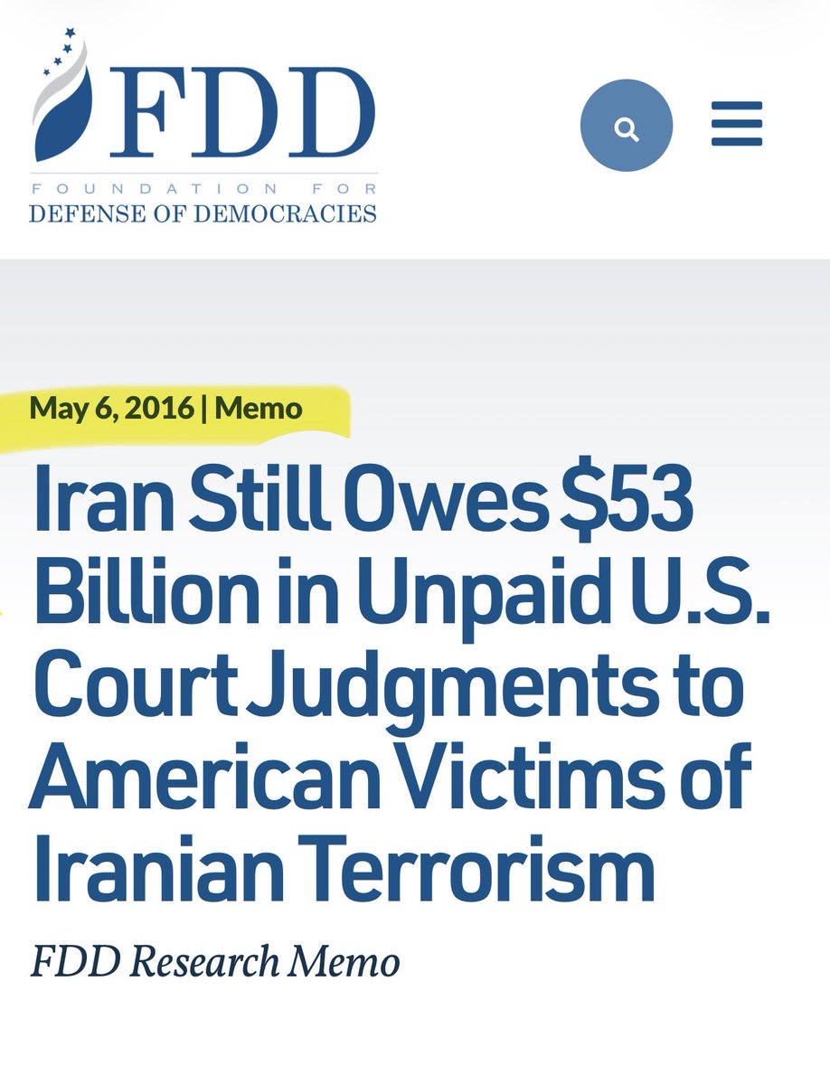 Ebne_noah's tweet photo. لطفا در انتشار این متن ما را یاری دهید

Mr. @mdubowitz 

FDD published reports in 2016–2017 on more than $50 billion in unpaid judgments against Iran.

Why, despite the increase in these judgments, has FDD not published any updated reports? And why did the publication of these reports stop around the same time as the U.S. Treasury stopped issuing similar reports? Was this coordination or a deliberate silence?

We are requesting transparency from you because the future of my country is directly connected to these cases.
Thank you.
---------------------------------------------
آقای دوبوویتز

FDD در سال‌های ۲۰۱۶ و ۲۰۱۷ گزارش‌هایی درباره بیش از ۵۰ میلیارد دلار احکام پرداخت ‌نشده (در قالب پرونده های #غرامت_گیت) علیه ایران منتشر کرد.

چرا با وجود افزایش چشمگیر این احکام، FDD هیچ گزارش به‌روزشده‌ای منتشر نکرده است؟ و چرا انتشار این گزارش‌ها تقریباً هم‌زمان با توقف انتشار گزارش‌های مشابه توسط وزارت خزانه‌داری آمریکا متوقف شد؟ 
آیا این یک هماهنگی بود یا یک سکوت عمدی؟

ما از شما درخواست شفافیت داریم، زیرا آینده کشور من ارتباط مستقیمی با این پرونده‌ها دارد.
سپاسگزارم
#پسرعاقل_نوح