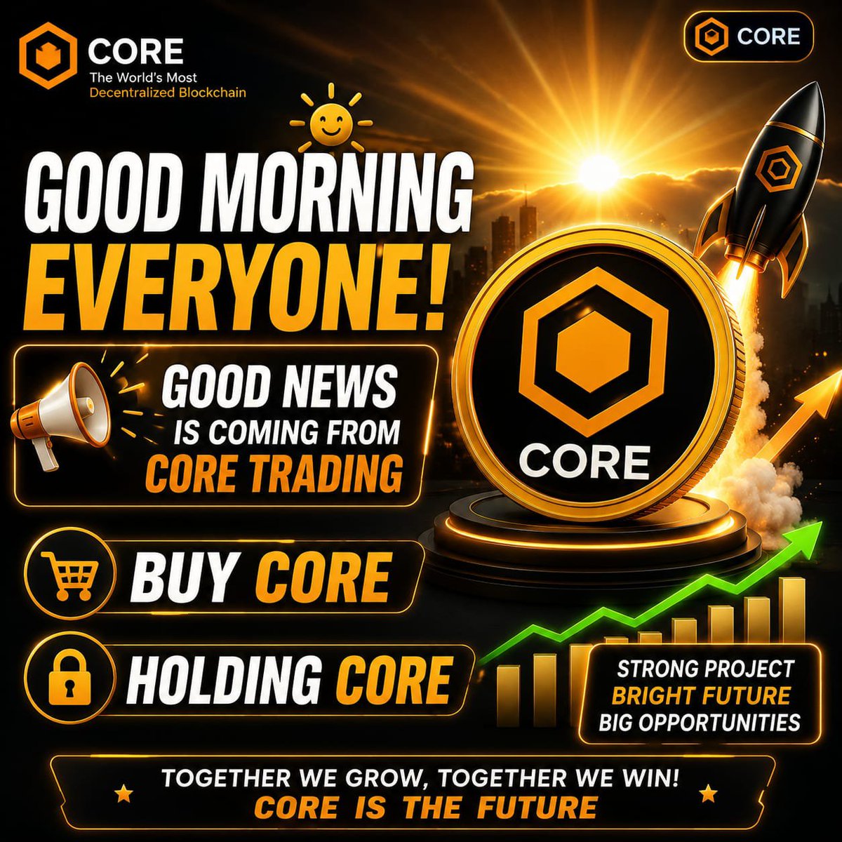 Mystery_alii's tweet photo. Are you still with us on the CORE Blockchain memecoin journey? 🚀 If you're still here, let's build and trade together! 🔥

If You're interested 

Replied with We're Ready https://t.co/QqOIN2wsD8