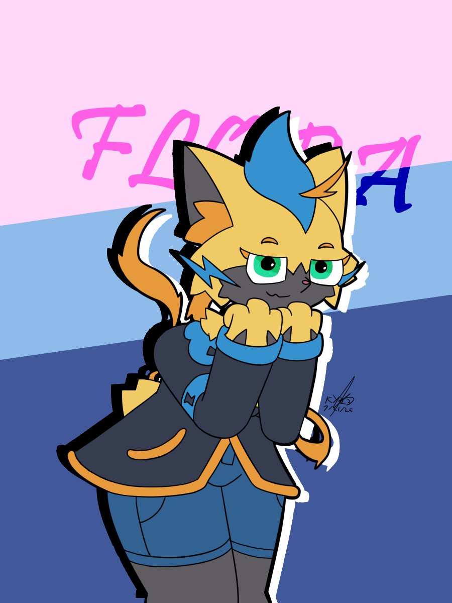 KarlYeah23's tweet photo. Attack for @Dapuffster with their character Flora! https://t.co/OK8KU6E7U1