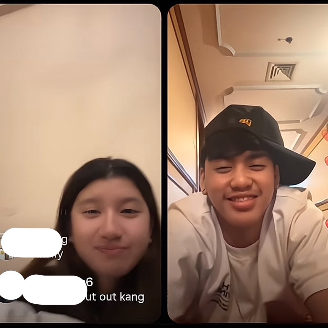 d0veva's tweet photo. first live pa lang nila, lumabas na agad ang bungisngis side ni Chog 😭 and cute, omg!

#chogdray https://t.co/8RZbfq8bwH