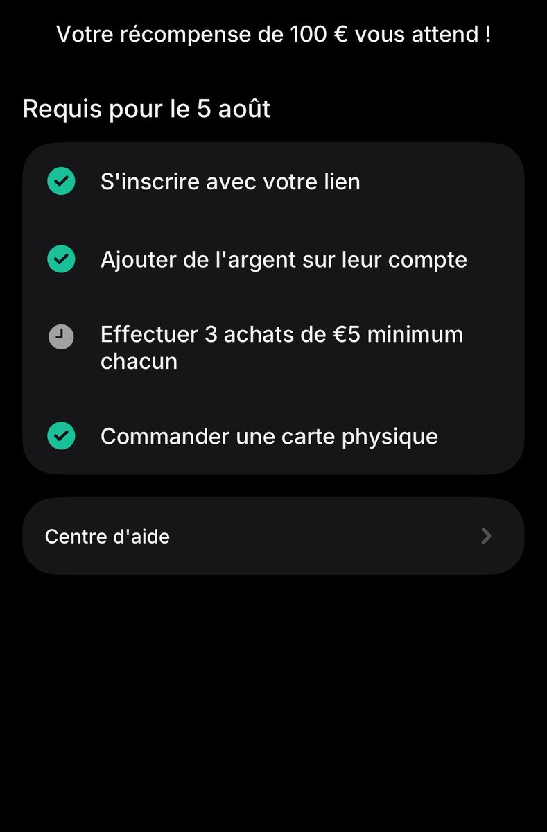 Oconor440102's tweet photo. #Parrainage
Revolut dispo 100€ chacun 
Dm 
#Revolut https://t.co/VTKQRzcKqp