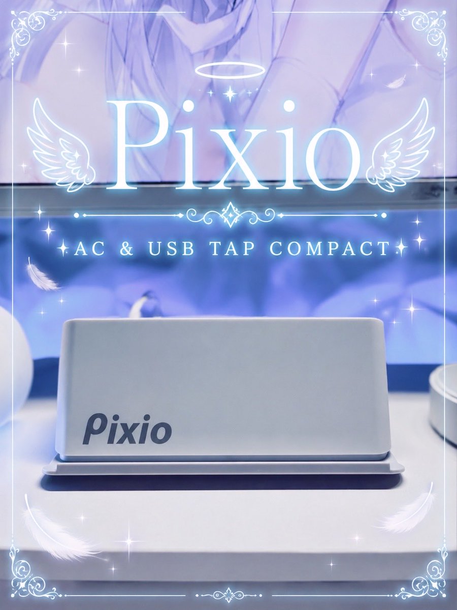 nachi_2018_05's tweet photo. ⚡️Pixio AC&amp;USB TAP COMPACT

デスク周りをスッキリさせたい人に
おすすめ🫶🏻🤍

コンパクトなのに
🔌AC×2
📱USB-A×3
📱USB-C×1

充電しながらスマホやタブレットの
スタンドとしても使えて便利👏🏻

Whitedeskにも馴染むデザインが
お気に入り✨

#Pixio #setupdesk 
#電源タップ #白環境 #ガジェット https://t.co/ZxmeU8wmAz