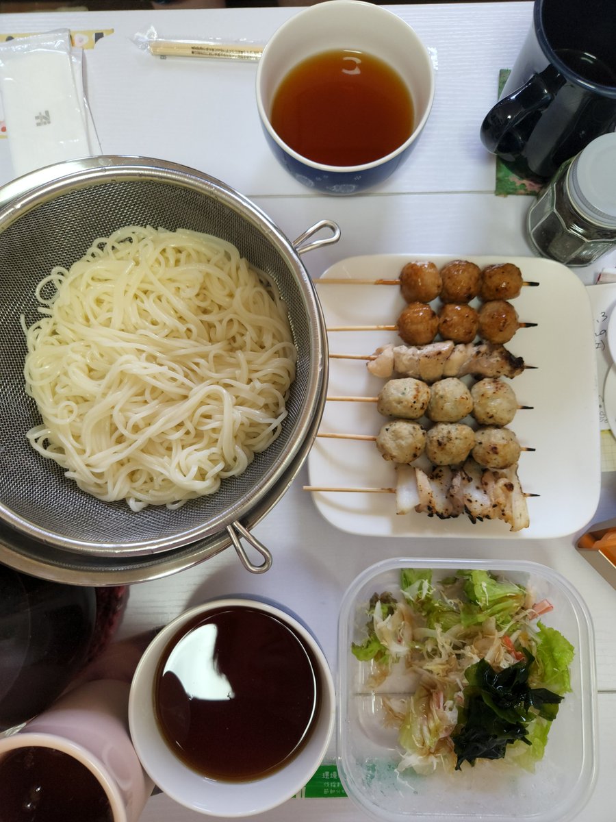 sora11211283's tweet photo. お昼ごはんは、恩人の方から頂いた、素麺を、ゆでてたべました。とってもおいしかった✨ごちそうさまでした💖😊 https://t.co/9ltLHgPYgE