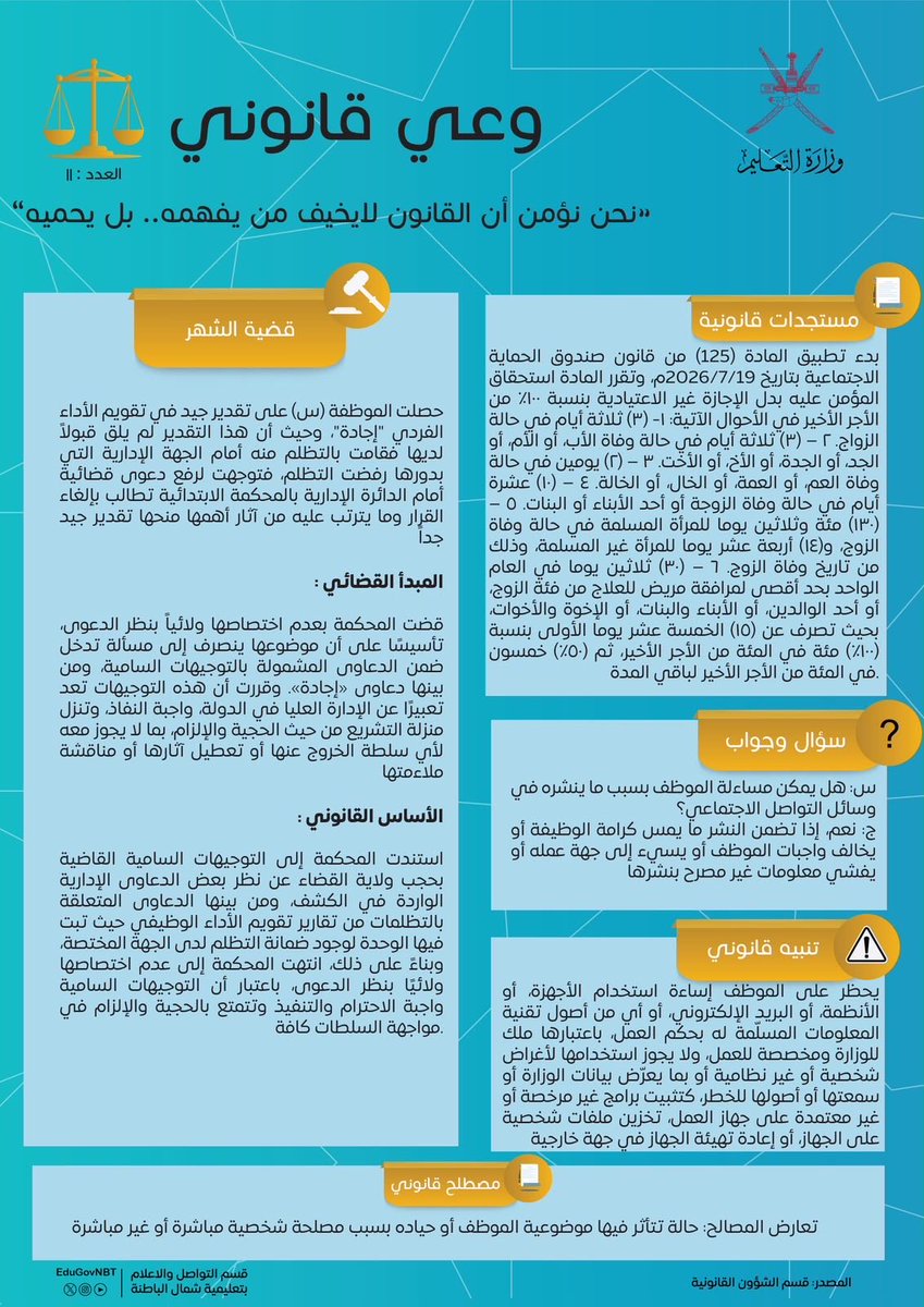 EduGovNBT's tweet photo. #وعي_قانوني https://t.co/IxPuToLiEQ