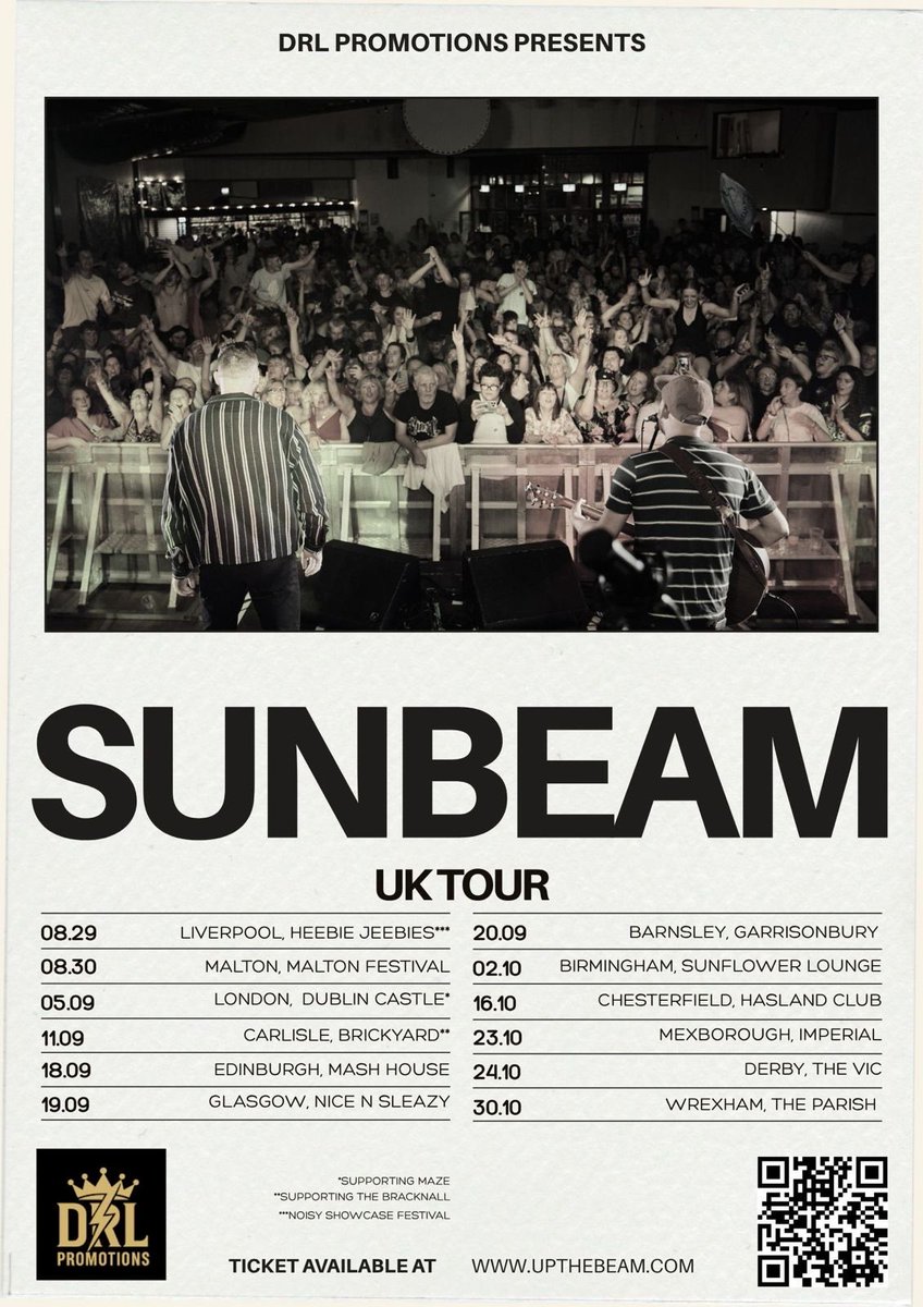 Sunbeam_Band's tweet photo. NEW TOUR DATES ADDED 

https://t.co/A3j2tKJEDA https://t.co/SsmwKUlXzU