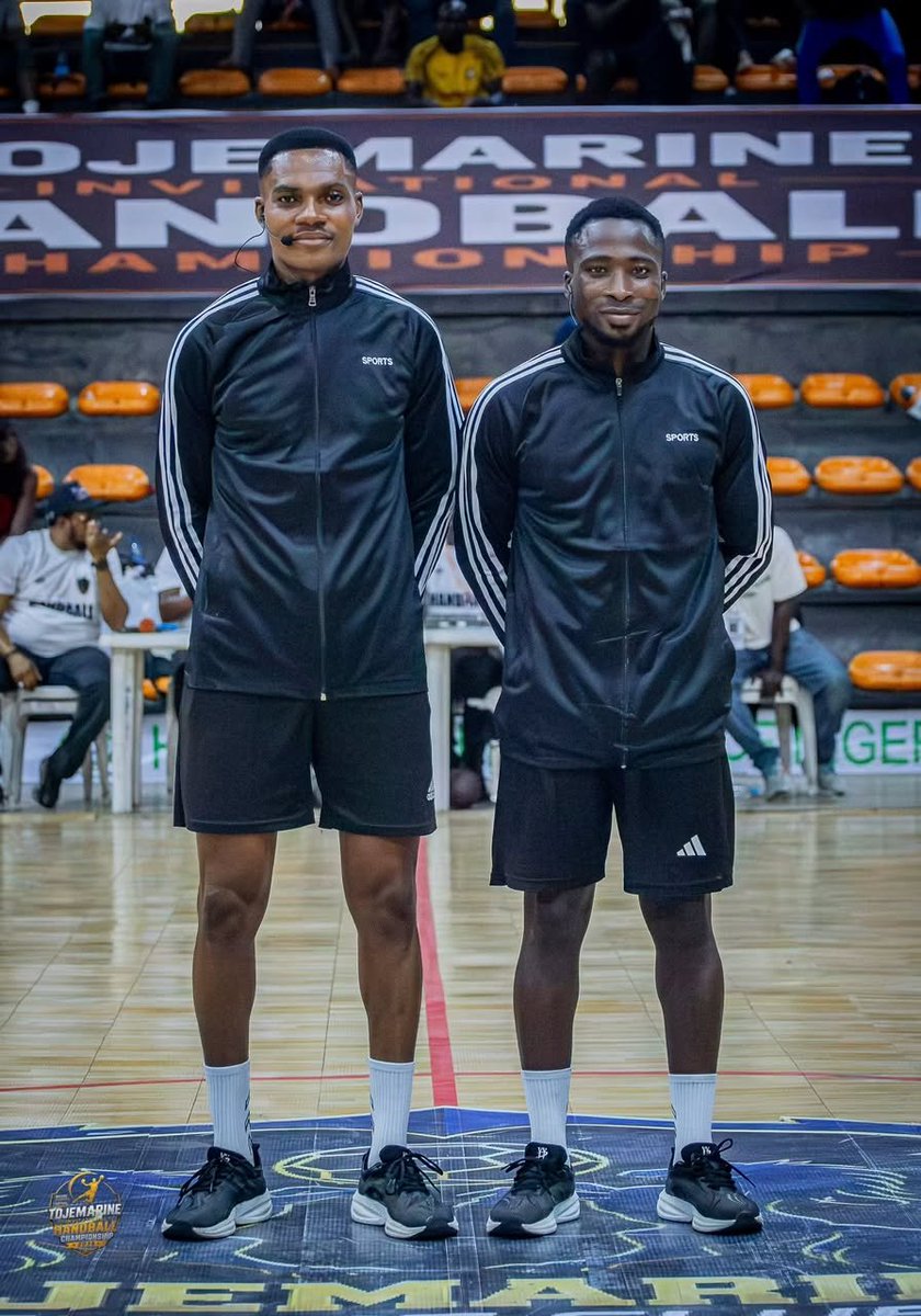 VoiceOfUEW's tweet photo. Two students of UEW, Mr. Raphael Hiatepe-Tekali and Mr. Kingsley Wisdom Baffoe, have been officially appointed by the Ghana Handball Referees Association (GHRA) to officiate at the Tojemarine Invitational Handball Championship in Lagos, Nigeria, from 15th–27th July 2026. https://t.co/FwwySmpo5Y