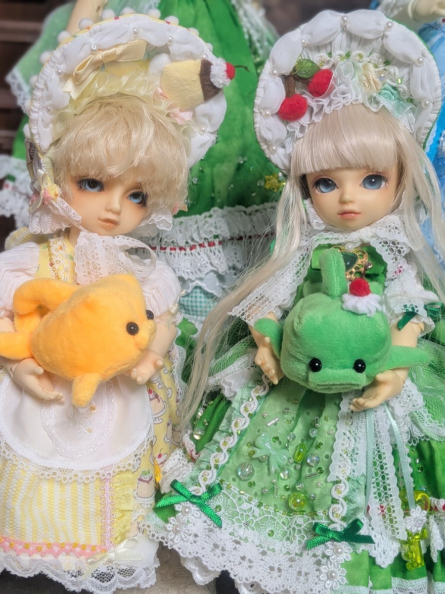 久しぶりにうおち作った 新作メロンクリームソーダなうおち キラキラ