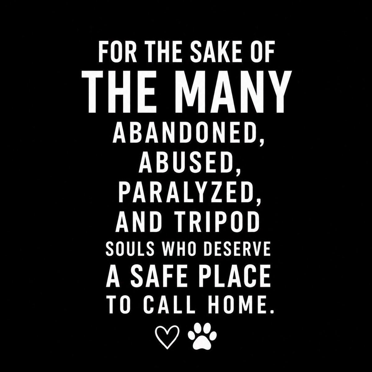 rescuinganimal's tweet photo. This isn’t just about building a fence.

It’s about giving a second chance to the many abandoned, abused, paralyzed, and tripod souls who have nowhere else to go.

Every donation brings them one step closer to a safe place they can finally call home

To reach out 
71467154 
Or
https://t.co/h4pqhx4bjW