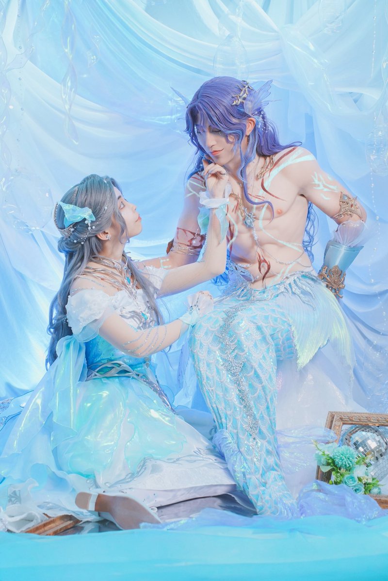 nightmoon_0's tweet photo. 【⚠︎cos/主人公アリ】 恋与深空 Rafayel 
Love and Deepspace ホム主 

静寂の深海

🫧▶︎ナンさん(@financier2_ktvn ) https://t.co/qmlpE2trmc