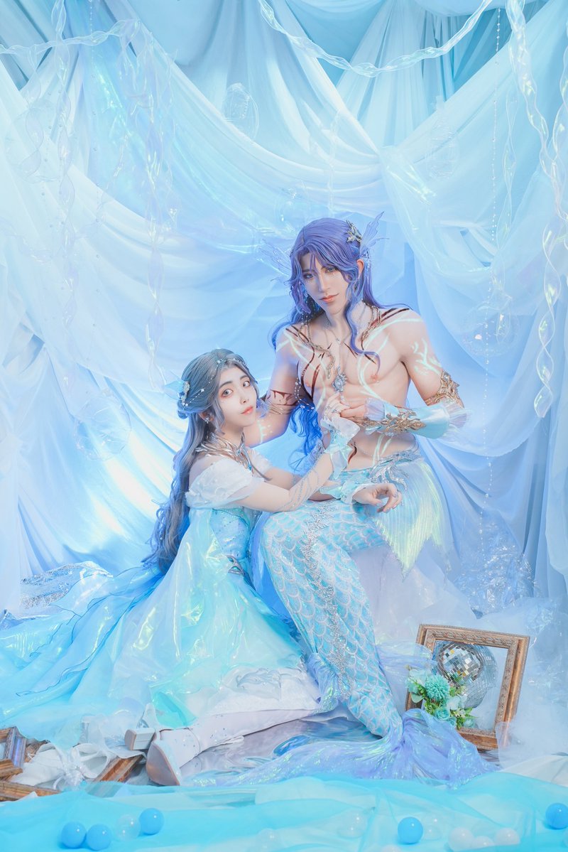 nightmoon_0's tweet photo. 【⚠︎cos/主人公アリ】 恋与深空 Rafayel 
Love and Deepspace ホム主 

静寂の深海

🫧▶︎ナンさん(@financier2_ktvn ) https://t.co/qmlpE2trmc