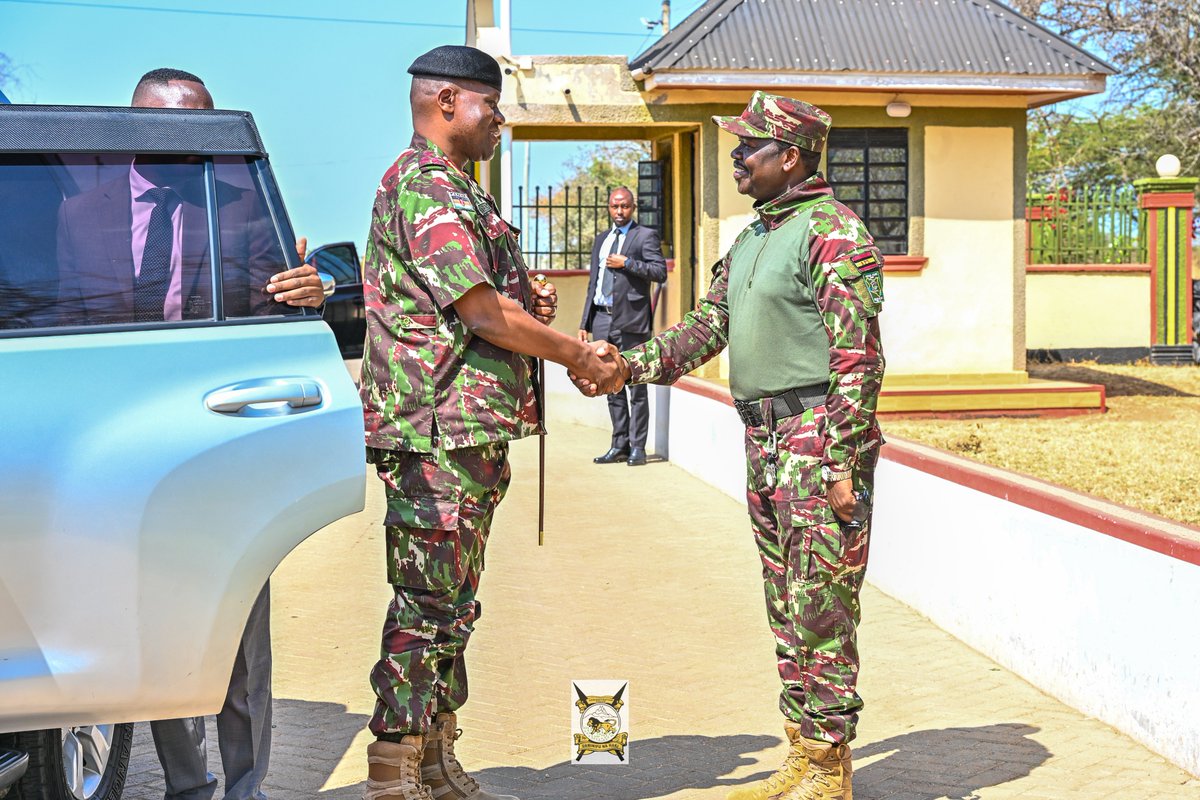 APSKenya's tweet photo. The DIG-APS, Mr. Gilbert Masengeli, CBS, OGW, SS, is presiding over the official handover of rehabilitated armoury works at the Border Police Unit (BPU), Kanyonyoo a project, implemented by the Mines Advisory Group (MAG),strengthens secure weapons storage &amp; operational readiness. https://t.co/IFrzucrC5Q