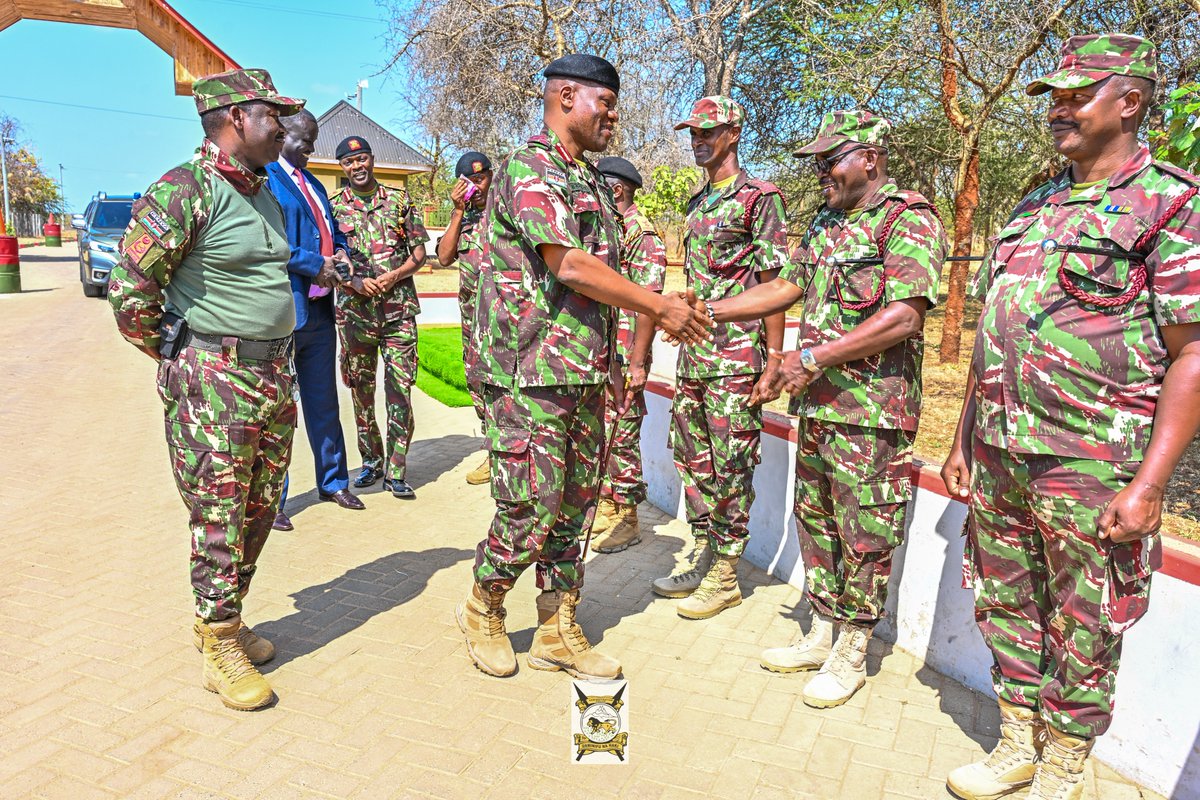 APSKenya's tweet photo. The DIG-APS, Mr. Gilbert Masengeli, CBS, OGW, SS, is presiding over the official handover of rehabilitated armoury works at the Border Police Unit (BPU), Kanyonyoo a project, implemented by the Mines Advisory Group (MAG),strengthens secure weapons storage &amp; operational readiness. https://t.co/IFrzucrC5Q