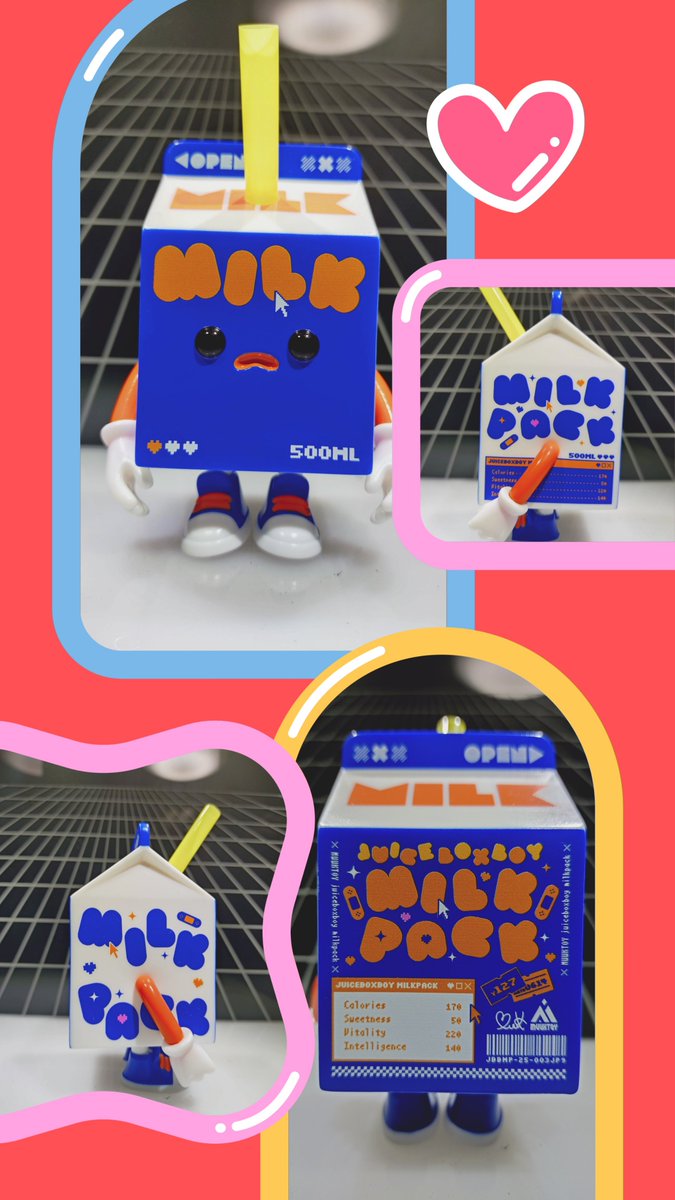 MAXTAX_MS07B's tweet photo. ジュースボックスボーイ
ミルクパック💙🧡🥛
届いたよ🥰
新カラー,デザインもかわいい💕 https://t.co/c4jcPjEgsw