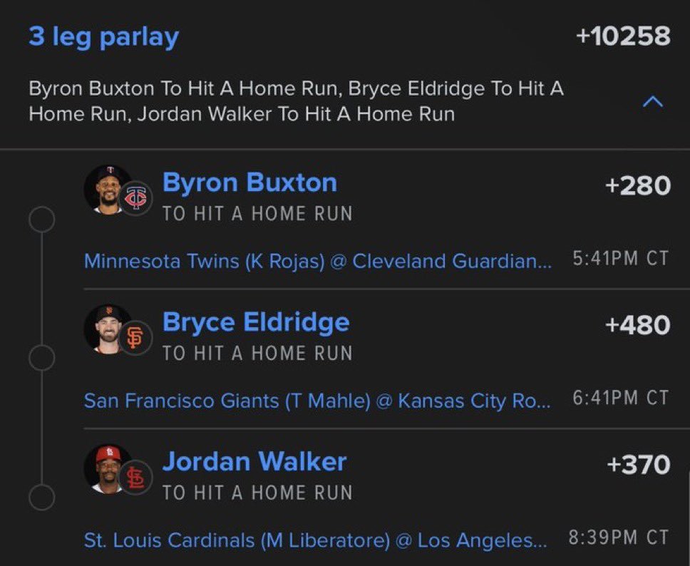 para5113's tweet photo. If these 3 don't clear the fences today, FanDuel owes me an apology 🗣️

@Playbook #Gambling𝕏

https://t.co/s2kn6l84Hl https://t.co/vIfFI8szH3