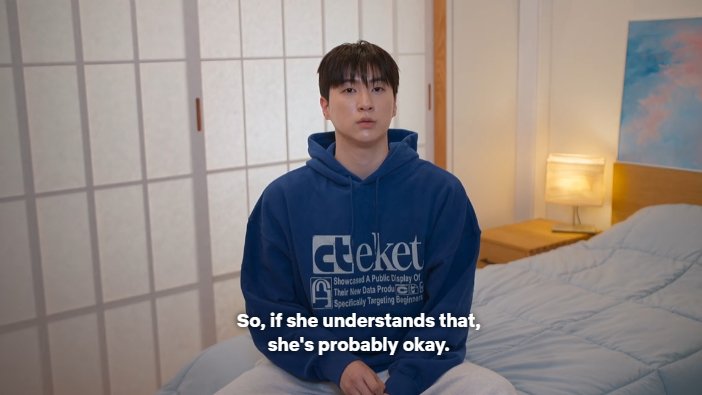 dramacoKR's tweet photo. Hyukjoon bilang ke Suji kalo dia udah bilang Ke Hyunseo sebelumnya bahwa dia mau ngobrol juga sama cewe2 lainnya.

Car The Garden: Dia ga bilang gitu deh (waktu ama Hyunseo dia bilangnya 'kamu pasti mau ngobrol sama yang lain'). #BetterLateThanSingle2 https://t.co/uub805bdWT