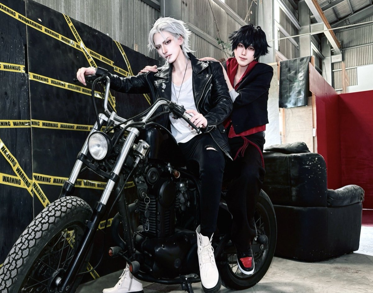 一郎くんと二人乗りもした ※cos