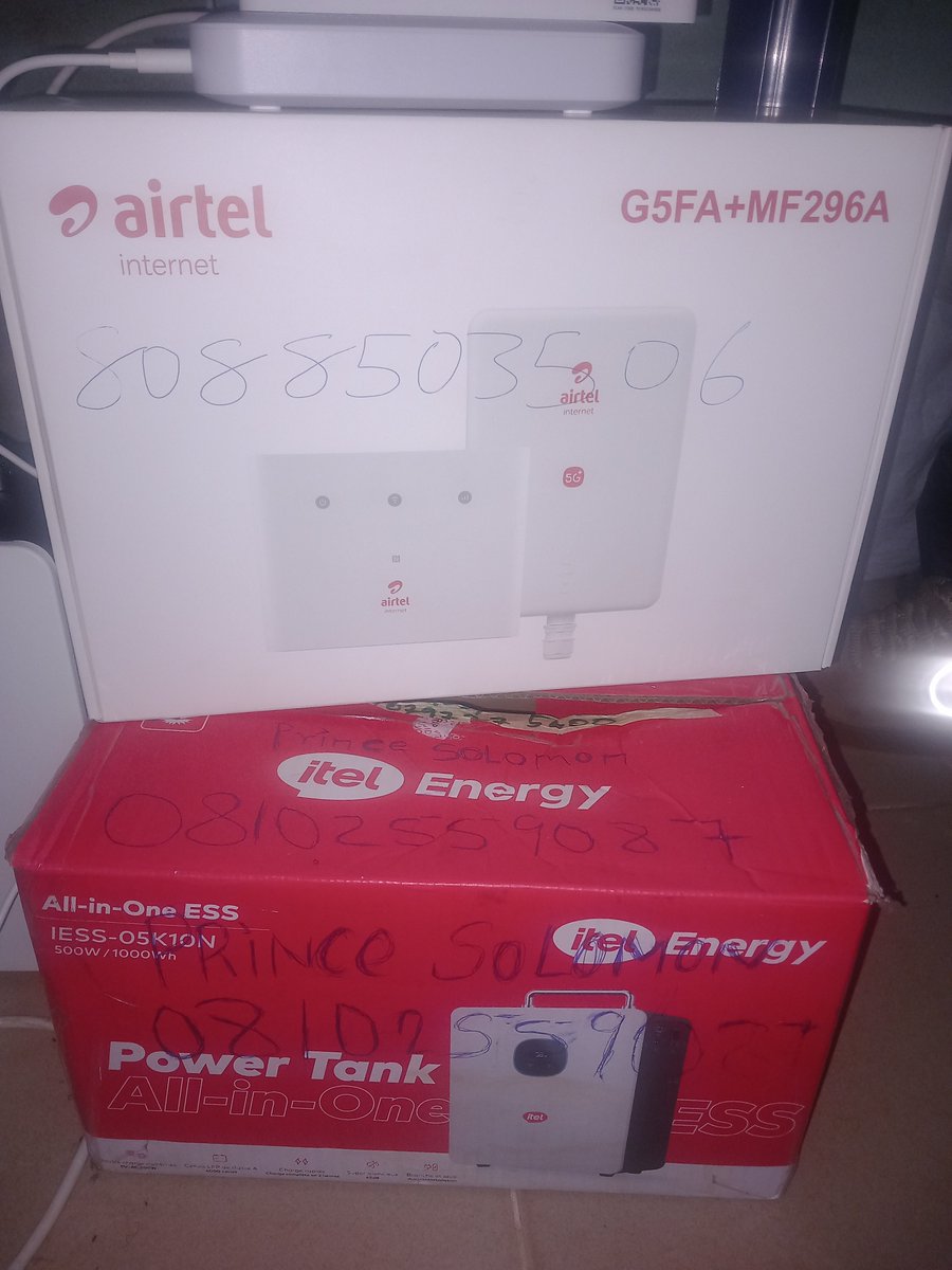 ebimoses40's tweet photo. Got my 67500 at promo Price For 3 month Subscription 
Plus My @itelNigeria Power thank gotten from @CDcareNG https://t.co/Mqxf8MZPSc
