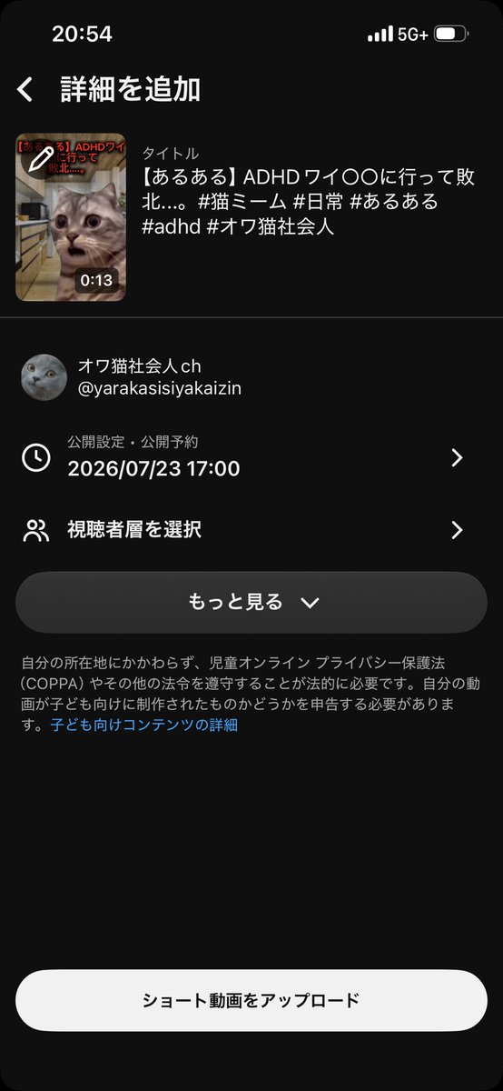 オワ猫ch tweet media