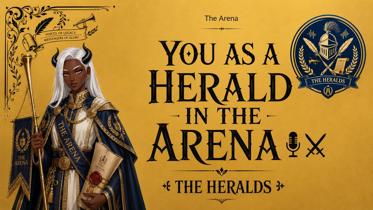 _THE_ARENA's tweet photo. Every legend begins with a voice.
Every story remembered was once told from a mouth to the ears of the audience.

A builder may create. A designer may craft. A strategist may plan.

But if no one tells the story...
The impact never reaches its full potential.
🧵👇🏾 https://t.co/7NGxF7P3MT