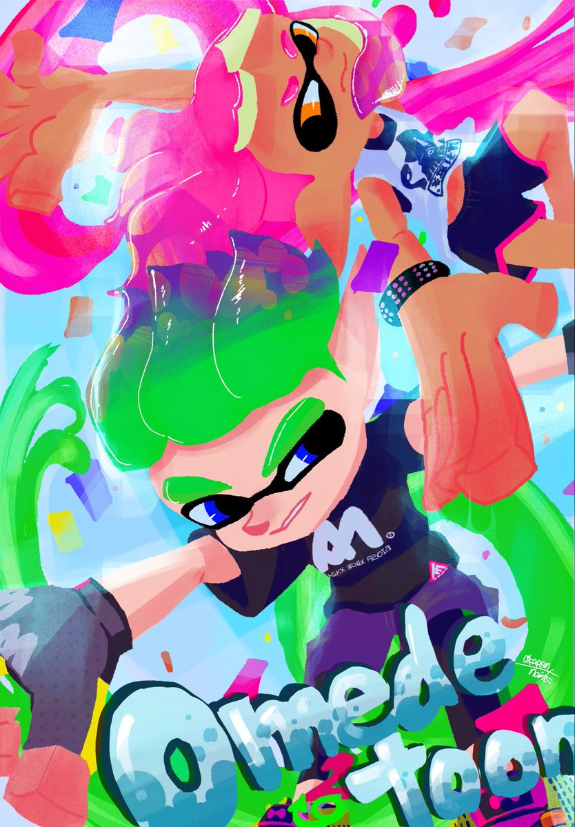 akapen_noink's tweet photo. #スプラトゥーン29周年 
Omedetoon！ https://t.co/cSFg9ovave