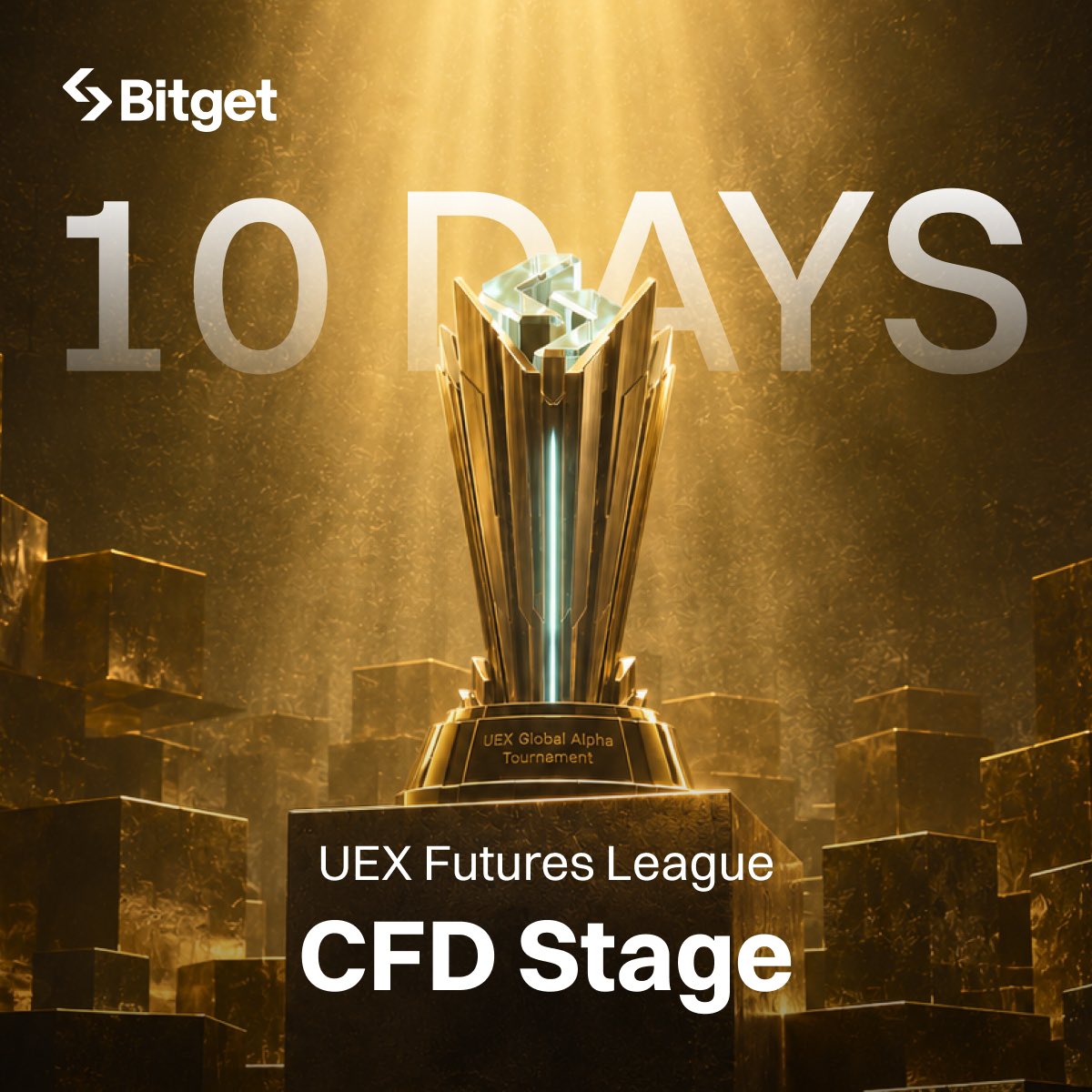 BitgetSL's tweet photo. 🏆 The countdown is on.

Just 10 days remain until the UEX Futures League CFD Stage comes to an end.

Every trade counts. Climb the leaderboard, compete with the best, and make your final push before time runs out. 🚀 https://t.co/9c98vjX7Cs
