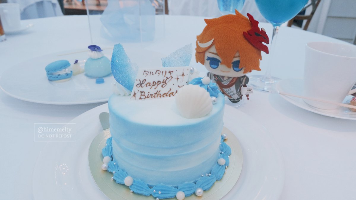 himemelty's tweet photo. タルタリヤ誕生日おめでと〜🩵🐋🌊🫧
#タルタリヤ生誕祭2026 #原神ぬい撮り部 #tartaglia https://t.co/01CA3cbR5j