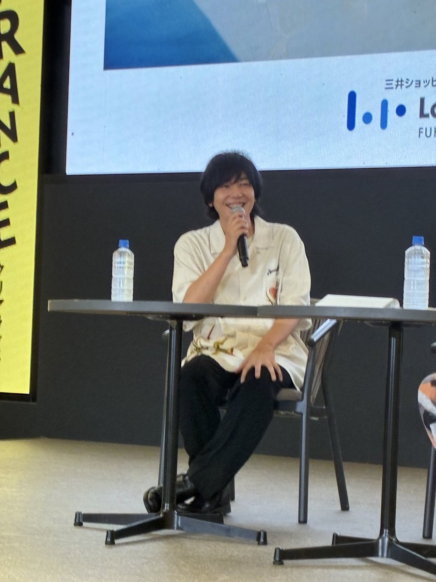 fp37056's tweet photo. 一夜明けて、昨日のららぽーとの事思い出して
隆太さんが🐍もさーるの件で
絡んではくれたけど
気分害しちゃったかな？とか私、考えすぎかいな😭💦

公開収録盛り上げたかっただけで
申し訳ない気持ちになってます💦💦

隆太さんごめんなさーい🙇‍♀️
隆太さんに届くといいな😣

#flumpool
#山村隆太 https://t.co/vDEd2UHcNP