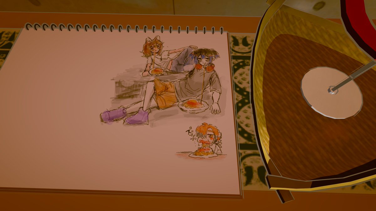 medianox01's tweet photo. こまろさん絵上手すぎだけどなんでスパゲッティ？
二人スタイリッシュなのに俺だけ食べ方汚いな？？？
この俺可愛すぎるんでアイコンにしていいですか？ https://t.co/7u5AGASeOZ
