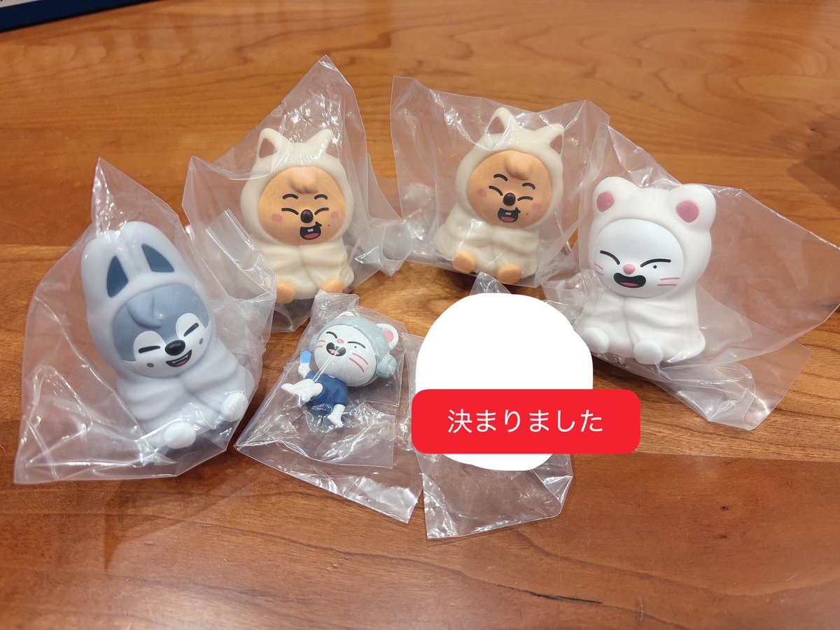 7chi0121's tweet photo. SKZOO ガチャ 交換 買取 Straykids
ライトマスコット
【譲】 
ウルフチャン🐺
ジニレット🥟
ハンクォッカ🐿2

サウナフィギュア
【譲】
ジニレット🥟

【求】ライトマスコット
パピーム🐶ポガリ🐥リービット🐰
or買取(定価➕送料)

郵送📮or広島県内手渡し🉑

おまとめの方優先させてください❣️ https://t.co/rOw9aUjM1f