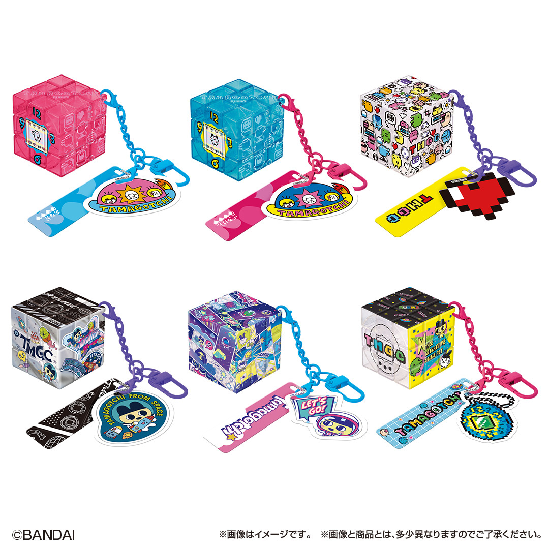 TMGC_net's tweet photo. ＼ご予約受付中❣／

ファッションアイコンとして身に着けるアイコニックなルービックキューブシリーズ「RUBIK’S ID」に「たまごっち」がと～じょ～‼
「たまごっち」の魅力が詰まったデザインで、タグ2枚とキーホルダー付き！バッグにつけたり、デスクで飾ったりしてもかわいい！
ラインナップは全6種✨お気に入りの「たまごっち」をGETしよう！

発売は2026年12月下旬予定✨

詳細はこちらをチェック⇩
https://t.co/alvzKQOMj5

@megahouse_tori 
#たまごっち #Tamagotchi #ルービックキューブ