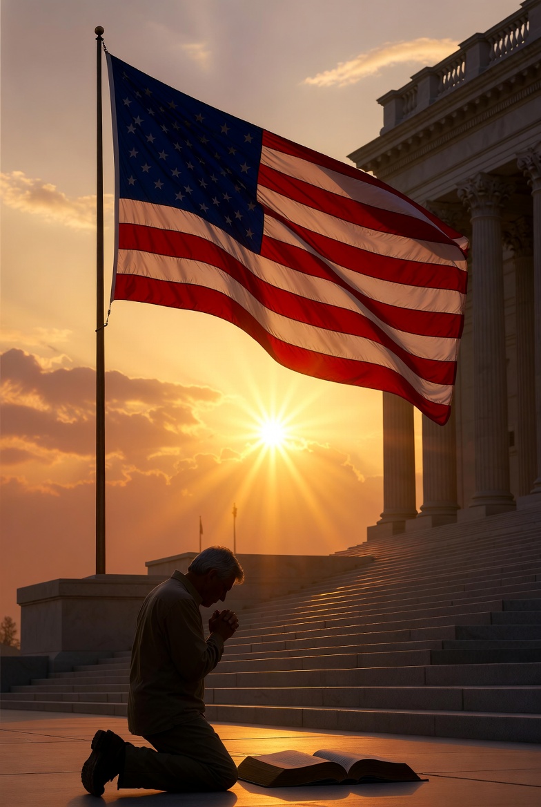 CommittedOne65's tweet photo. My fellow believers and proud Americans,

Listen with your heart! As an artist and a deeply grateful citizen of these United States, I stand unashamedly with my country and the leadership God has placed over us—especially under the Trump administration.

The Word of the Living God gives every born-again child of God a clear command: Pray for our leaders. Not criticize them. Not tear them down in endless talk. But lift them up in fervent, faithful prayer.

Why? So that we may lead quiet and peaceful lives in all godliness and honesty.  

Hear me, people of God! The Lord Almighty never called us to become political commentators—He called us to become prayer warriors. In these times, let us obey His Word with humble, passionate hearts. Lay down the complaints, pick up the altar of prayer, and watch the God of Heaven move on behalf of our nation.

Pray, saints. Pray like never before. For our leaders, for our land, and for the peace we all long to see.  

God bless America!🙏🇺🇸